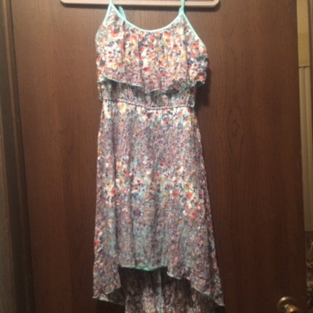 Light Blue Floral Dress